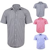 Chandos Mens Check Short Sleeve Shirt