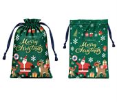 Charm Polyester Drawstring Gift Bag