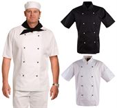 Chefs Poly/Cotton Short Sleeve Jacket