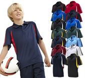 Childrens Coloured Sports Polo