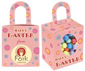 Chocolate Balls Packed In Pink Easter Noodle Box