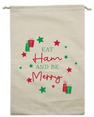 Christmas Calico Ham Bag