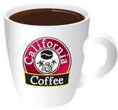 Coffee Cup Shaped Cork & Acrylic Coaster