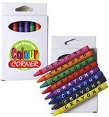 Coloured Crayons In Box