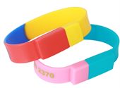 Coloured Wristband Flash Drive