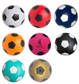 Colourful Soccer Shaped Stress Toy