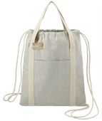 Cassius 5oz Recycled Cotton Drawstring Bag