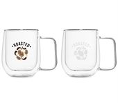 Cortona Barrel Shaped 450ml Double Walled Mug