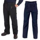 Cotton Cargo Pants with Duck Weave