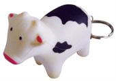 Cow Stress Toy Keychain