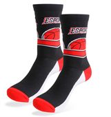 Crew Jacquard Weave Nylon Sports Socks