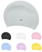 Cube Dimpled Silicone Swimming Cap