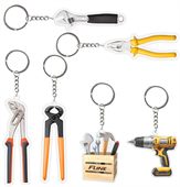 Custom Shaped Acrylic Keyring
