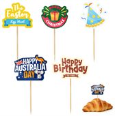 Custom Shaped Sticker Toothpick
