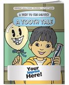 Dentist Theme Childrens Colouring Book
