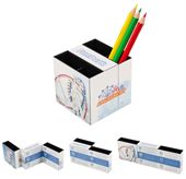DeskPro Three-panel Foldable Pen Holder
