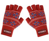 Donati Kids Jacquard Fingerless Gloves