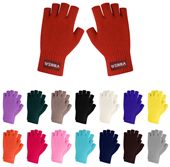 Donati Kids Plain Knit Fingerless Gloves