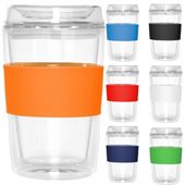 Double Walled Glass Cup 2 Go