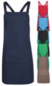 Duck Canvas Apron With Cross Back