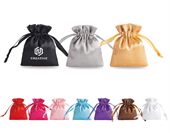 Empress Satin Polyester Drawstring Bag