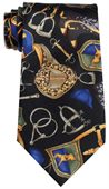 Equestrian Polyester Tie