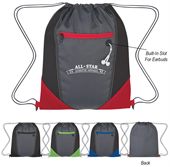 Fremont Two Tone Drawstring Sports Pack