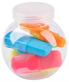 Jar Filled With 5 Mini Highlighters