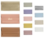 Flap Closure PU Leather Sunglass Pouch