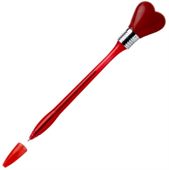 Flashing Red Heart Pen