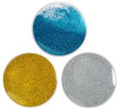 Floating Glitter Coaster