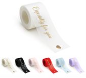 Foil Printed Organza Ribbon