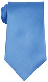French Blue Coloured Polyester Tie