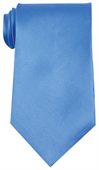 French Blue Coloured Silk Tie