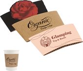 Full Colour Kraft Paper Coffee Cup Sleeve