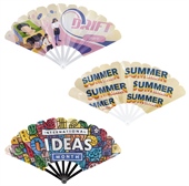 Full Colour Plastic Folding Fan