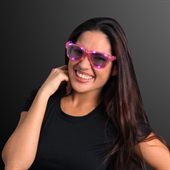 Funky Pink LED Party Glasses