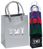 G1A XSmall Gloss Boutique Bag With Macrame Handles