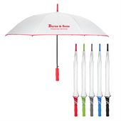 Sunray Coloured Trim Umbrella