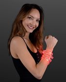 Galaxy Red Glow LED Laser Engraved Bracelet