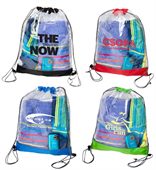 Ghosti Clear PVC Drawstring Bag