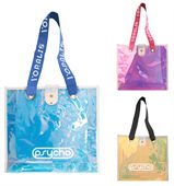Glint Iridescent Clear Tote Bag