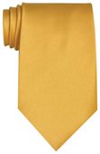 Gold Coloured Silk Tie