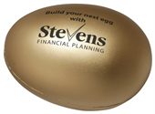 Golden Egg Shaped Stress Toy