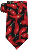Grande Red Chilli Polyester Tie