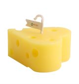 Heart Shaped Swiss Cheese Candle