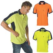 Yellow Hi Vis Polo Shirt