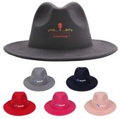 Highnoon Felt Wide Brim Fedora Cowboy Hat
