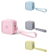 Hollister Square Silicone Coin Pouch