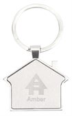Home Base Metal Keyring